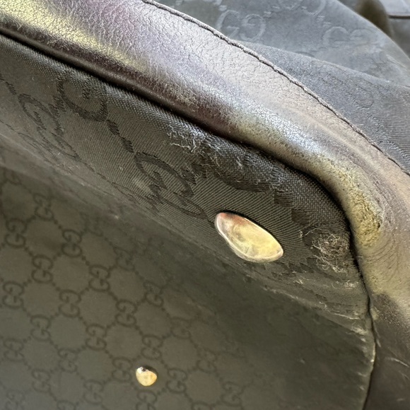 Gucci GG Guccissima Luggage Travel Duffle, Weekender Bag-vintage - Picture 12 of 16